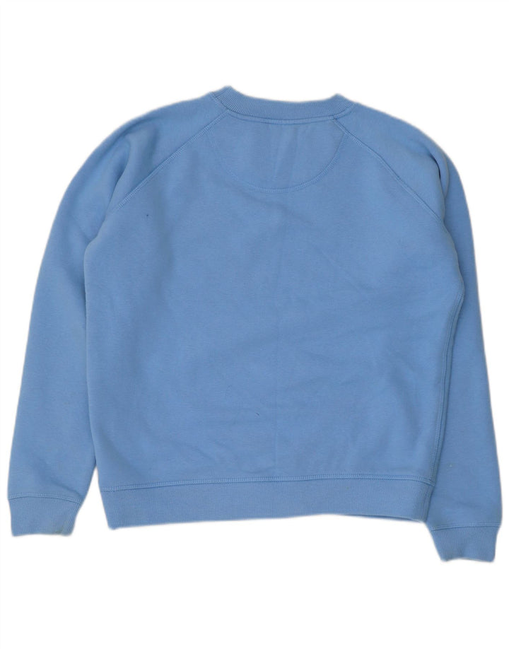 Jack Wills Sudadera extragrande para mujer, talla 8, algodón azul pequeño
