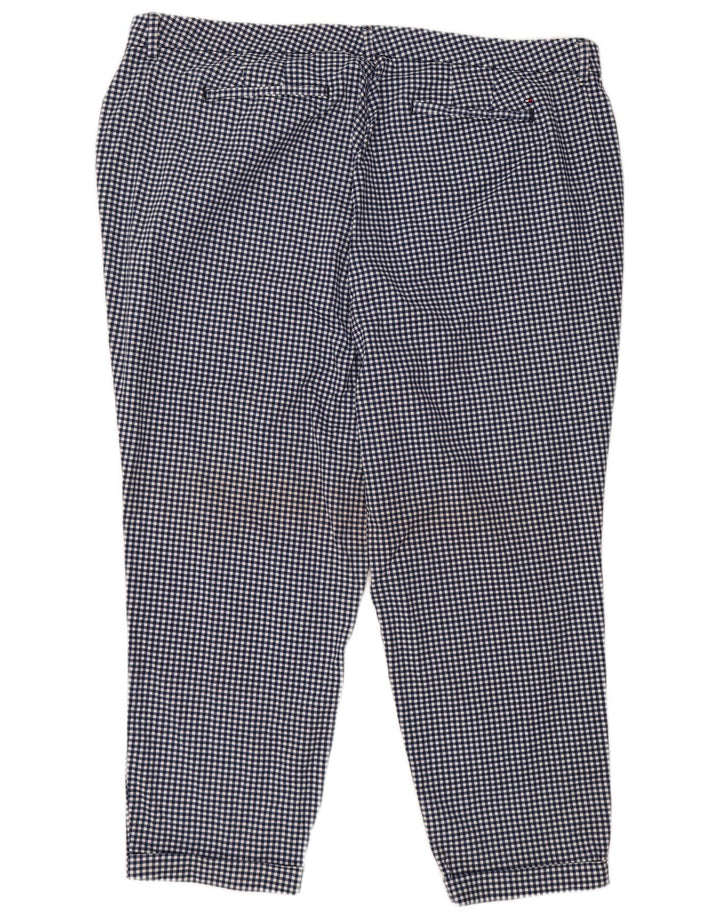 TOMMY HILFIGER Pantalones cortos para hombre US 22 3XL W46 L27 Azul marino Gingham