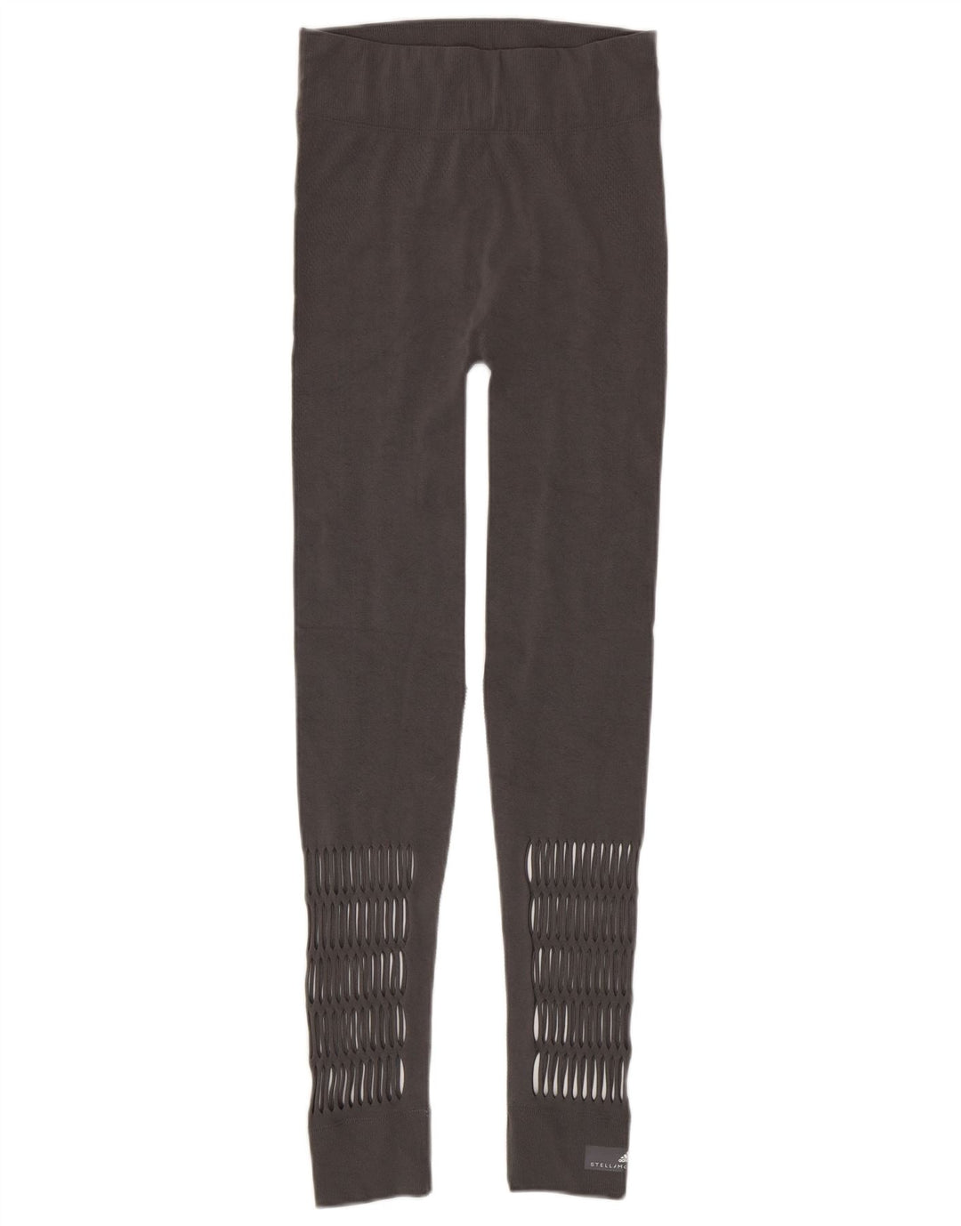 Adidas Leggings gráficos Stella McCartney para mujer, Reino Unido 40, talla grande, poliamida gris