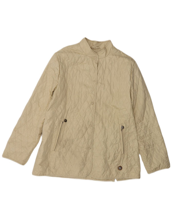 Moncler Chaqueta Acolchada Mujer Talla 4 XL Beige