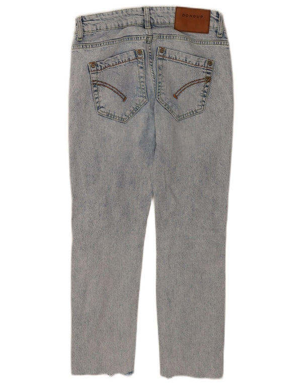 Vaqueros Cortos Desgastados Mujer Dondup W26 L23 Algodón Azul