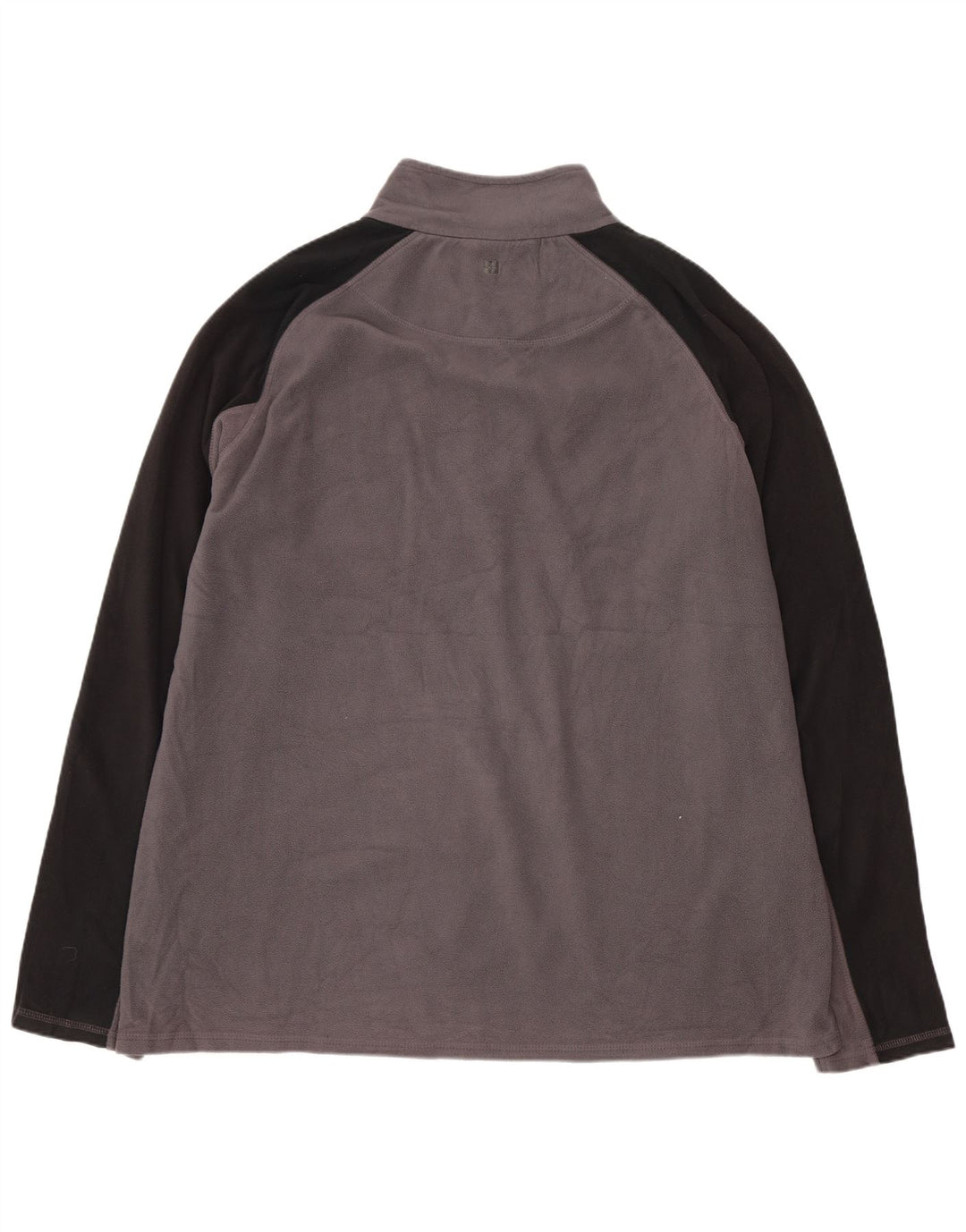 MOUNTAIN WAREHOUSE Jersey de forro polar con cuello y cremallera para hombre 2XL Gris Colorblock