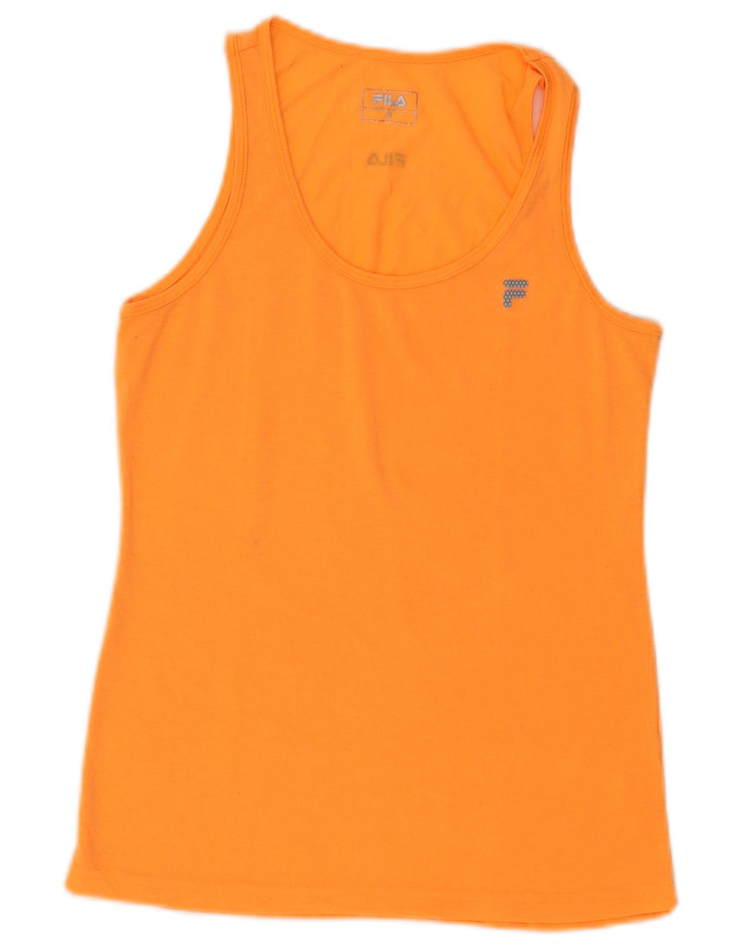 Fila Mujer Chaleco Top UK 12 Medio Naranja