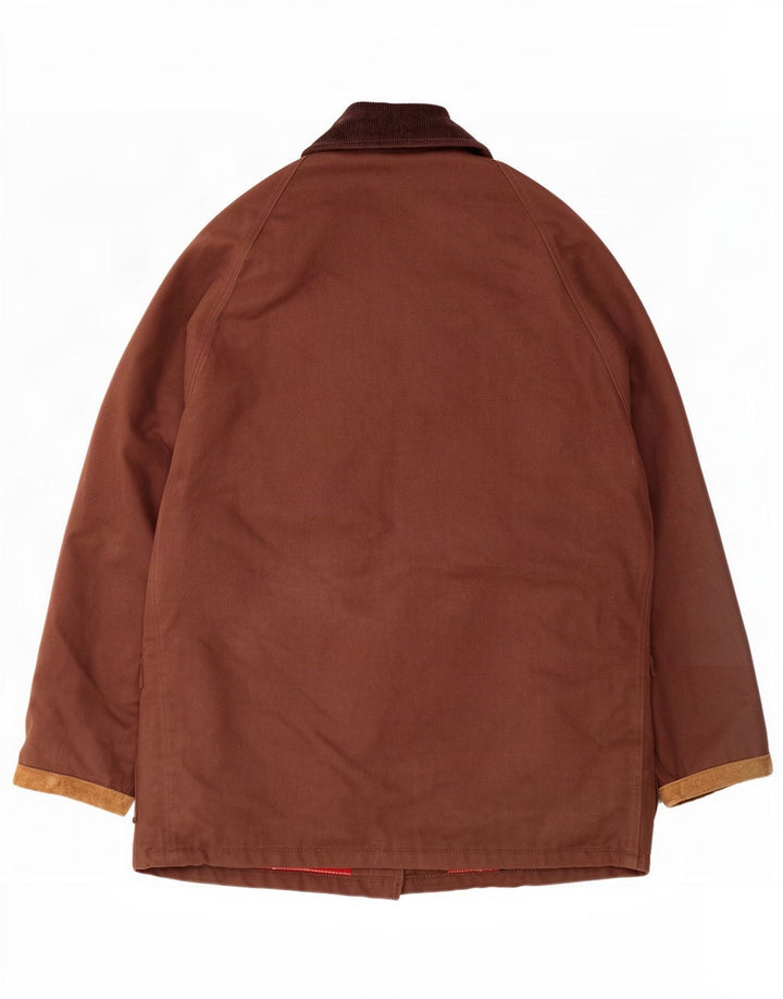 Casucci - Trenca extragrande para mujer, talla 40, talla grande, color marrón