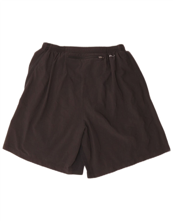 Nike Dri Fit - Pantalones cortos deportivos para hombre (poliéster), color negro