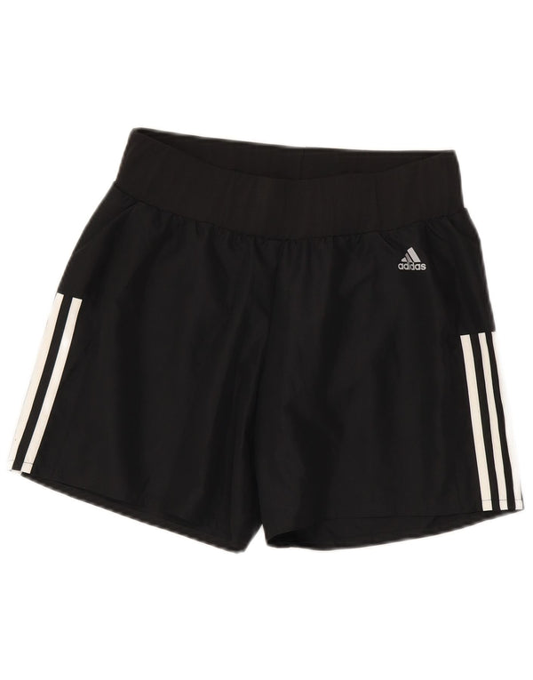 Adidas Pantalones cortos deportivos para mujer UK 10 Small Black Poliéster