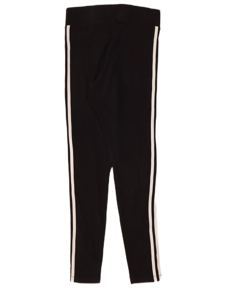 Adidas Leggings para mujer Reino Unido 10 Pequeño Algodón Negro