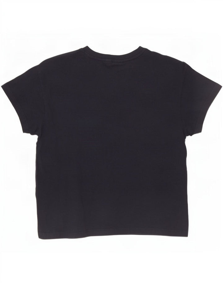 Champion Camiseta Gráfica para Mujer Top UK 12 Medium Azul Marino