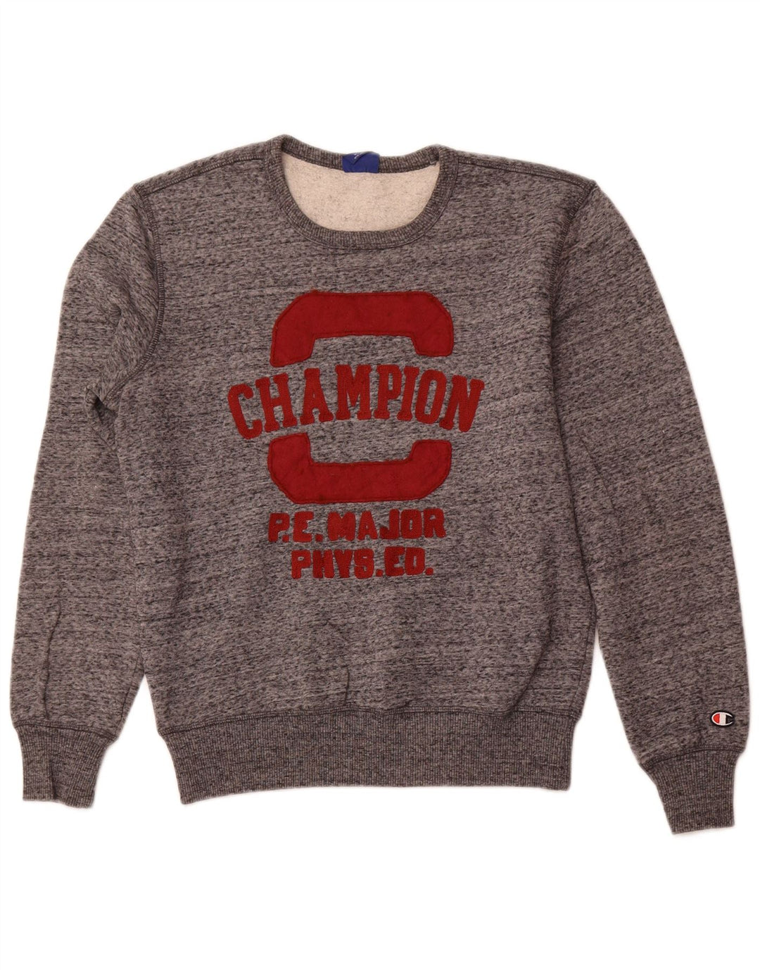 Champion Sudadera Gráfica para Hombre Jersey Pequeño De Algodón Moteado Gris