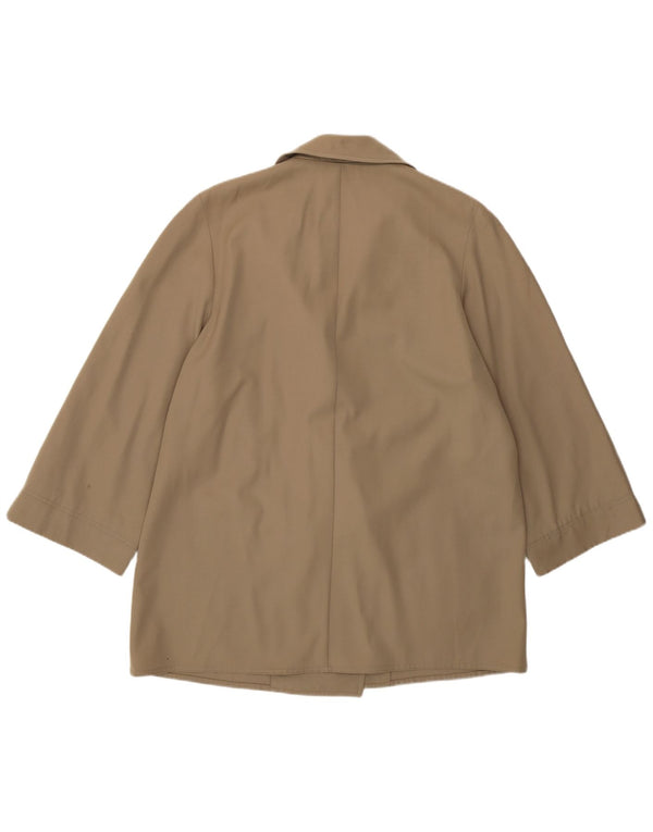 Valentino Mujer Miss V Chaqueta Blazer Extragrande IT 40 Small Beige