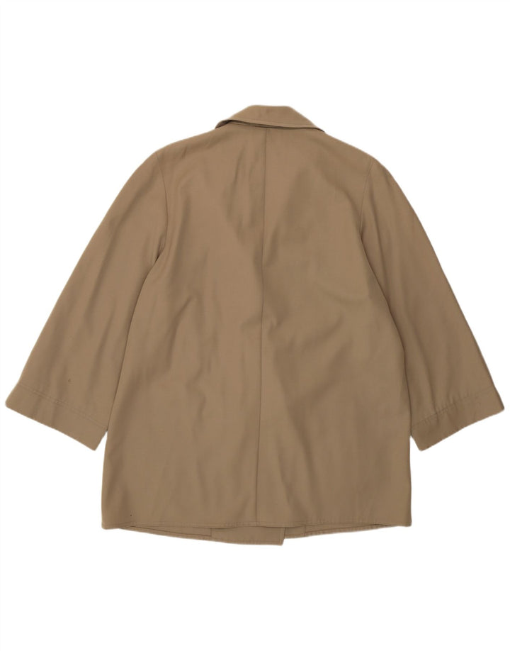 Valentino Mujer Miss V Chaqueta Blazer Extragrande IT 40 Small Beige