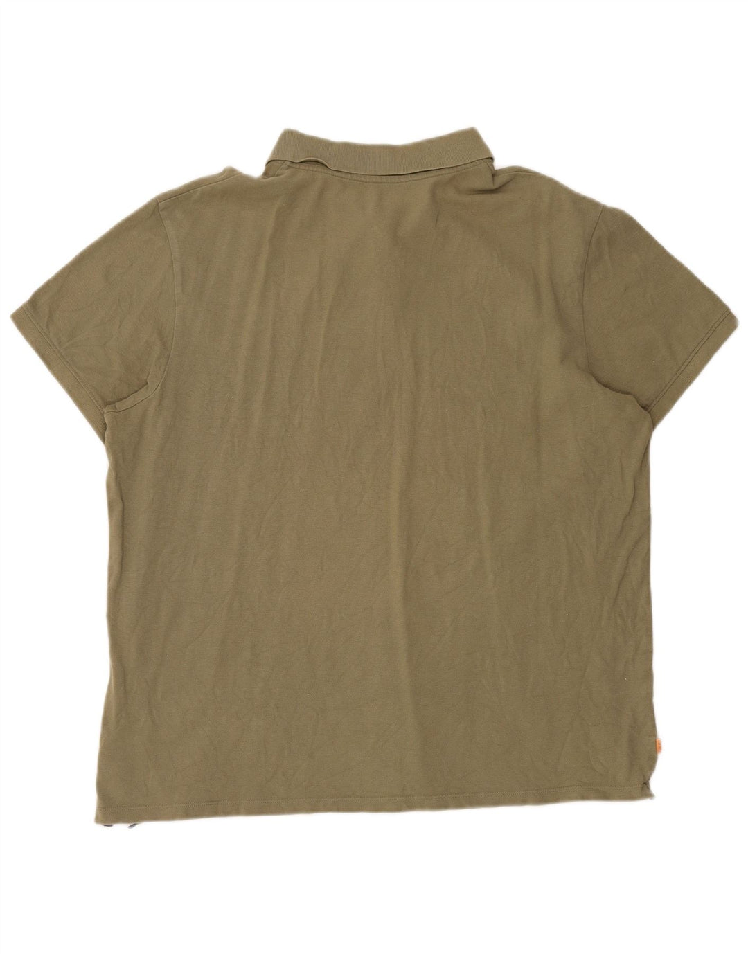 TIMBERLAND Polo Slim Fit para Hombre 3XL Algodón Caqui