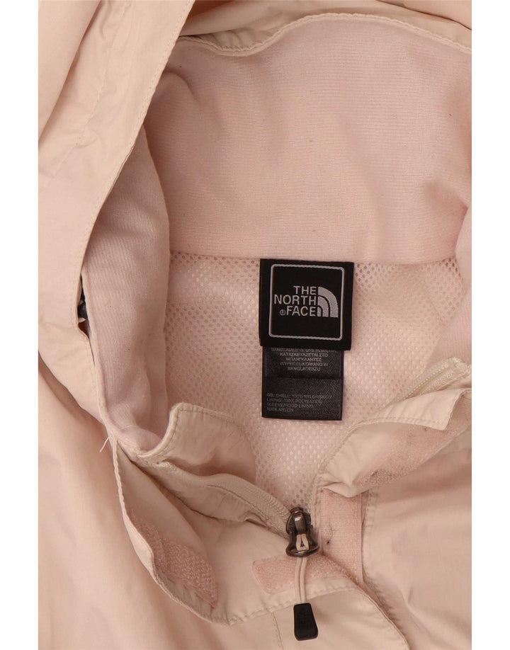 The North Face Chaqueta impermeable con capucha para mujer UK 44 Poliéster rosa medio