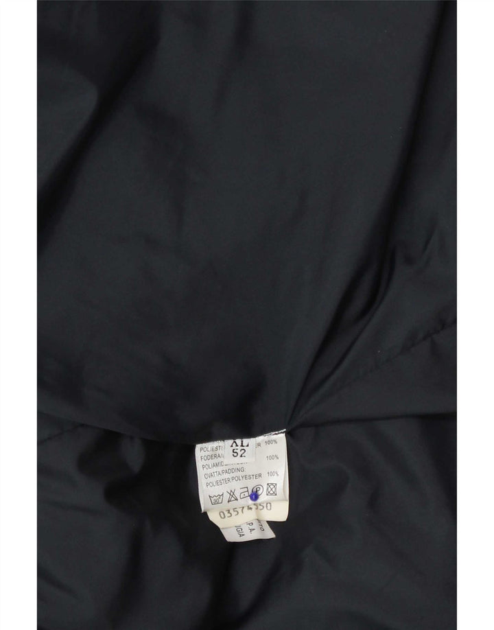 Abrigo Valentino Hombre IT 52 XL Poliéster Azul Marino