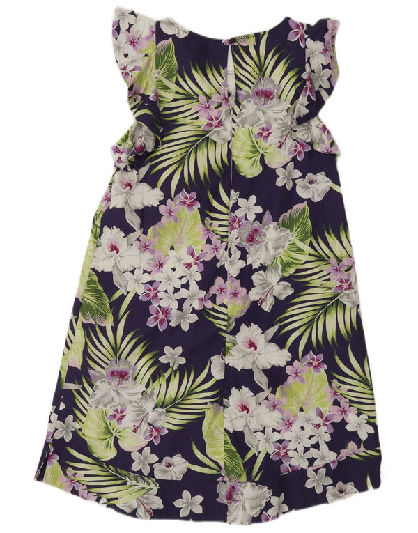 Max&Co. Vestido acampanado para mujer UK 6 XS Algodón floral multicolor