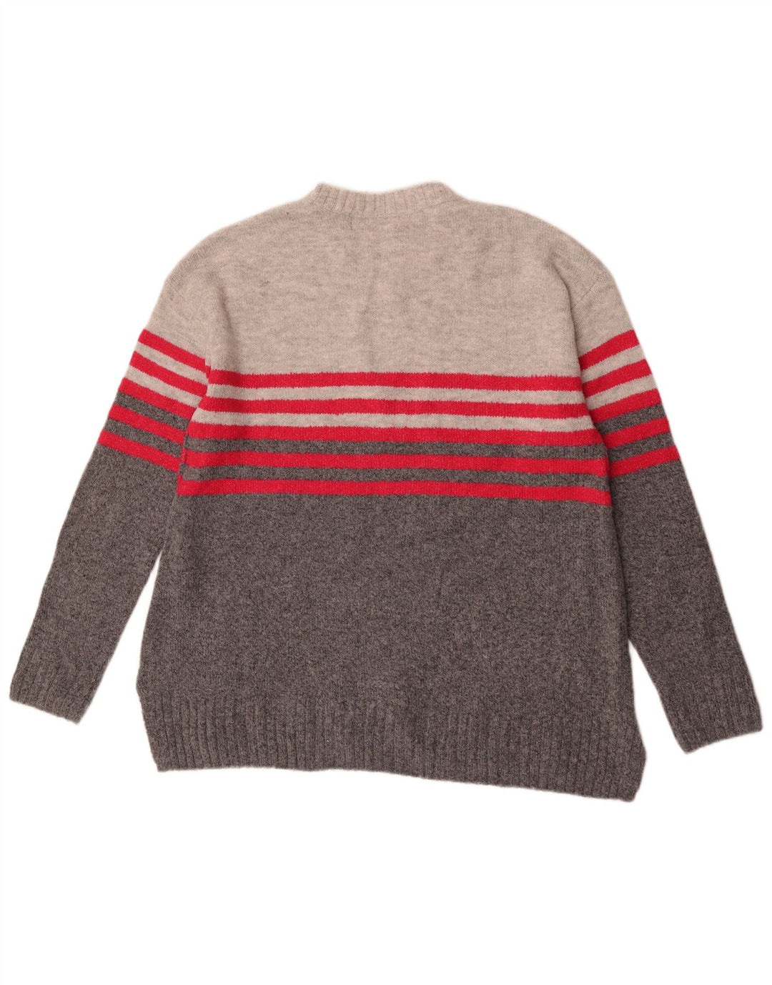 Marks & Spencer Suéter de cuello redondo para mujer UK 44 Gris medio