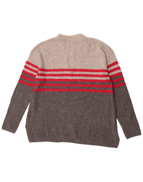 Marks & Spencer Suéter de cuello redondo para mujer UK 44 Gris medio