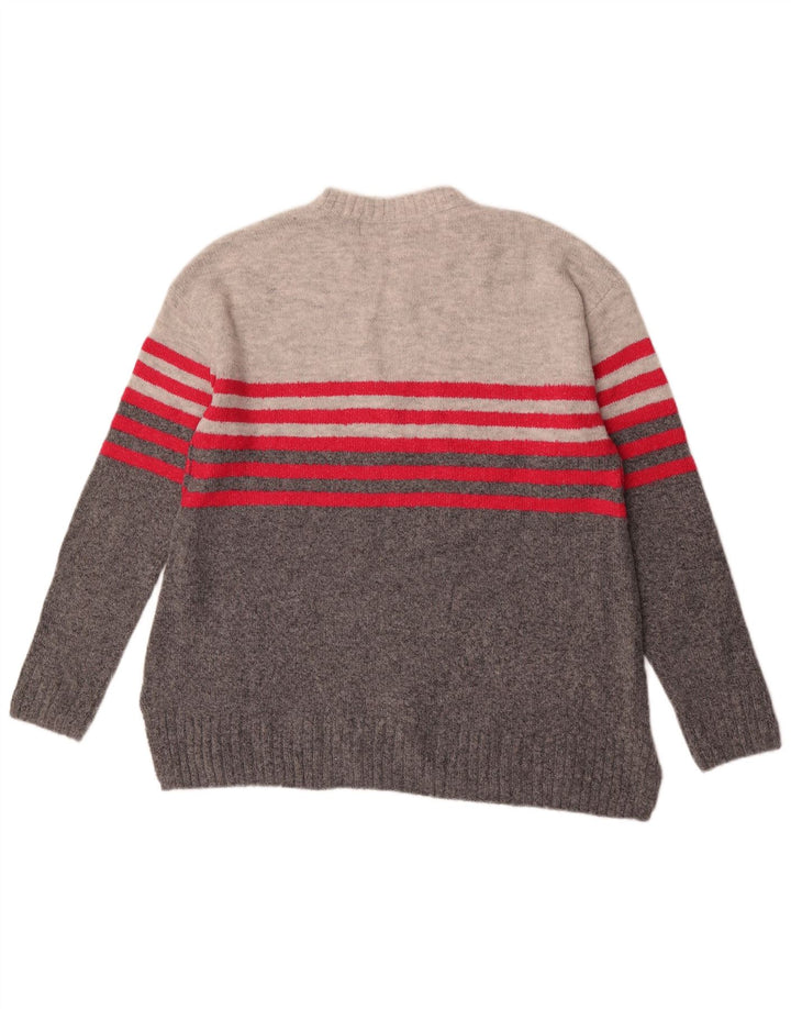 Marks & Spencer Suéter de cuello redondo para mujer UK 44 Gris medio