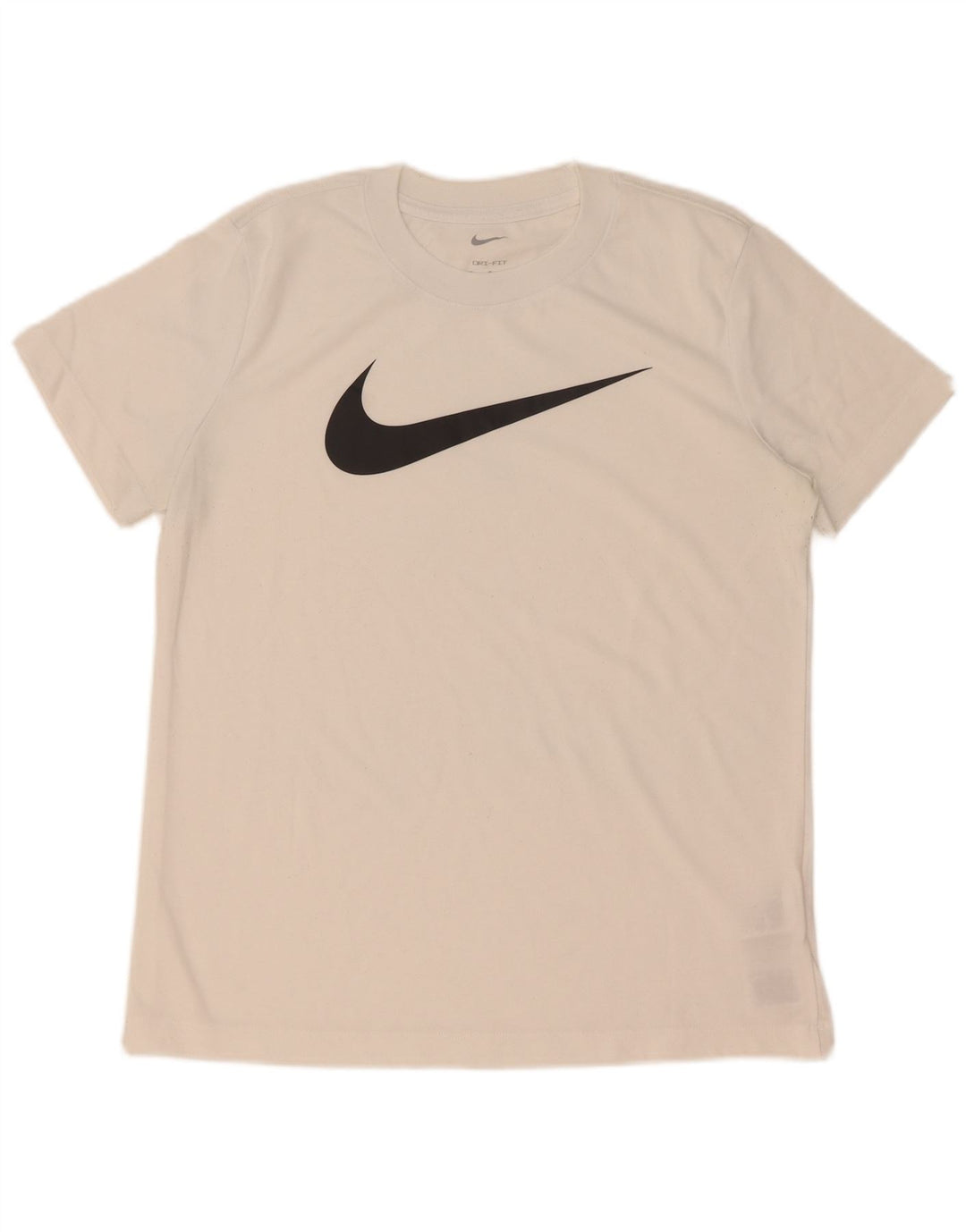 Camiseta Nike Dri Fit Graphic para hombre Top poliéster blanco mediano
