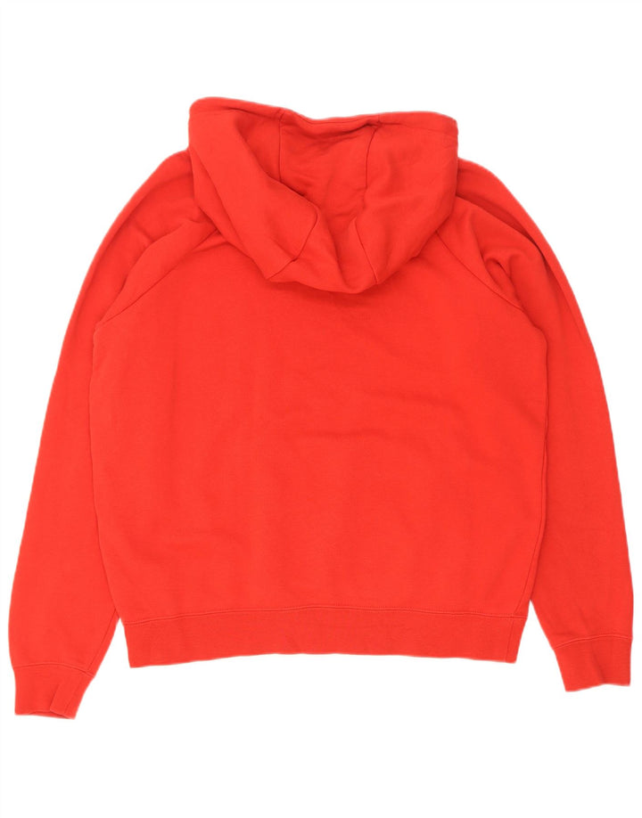 Nike - Sudadera con capucha para hombre, color rojo medio, algodón