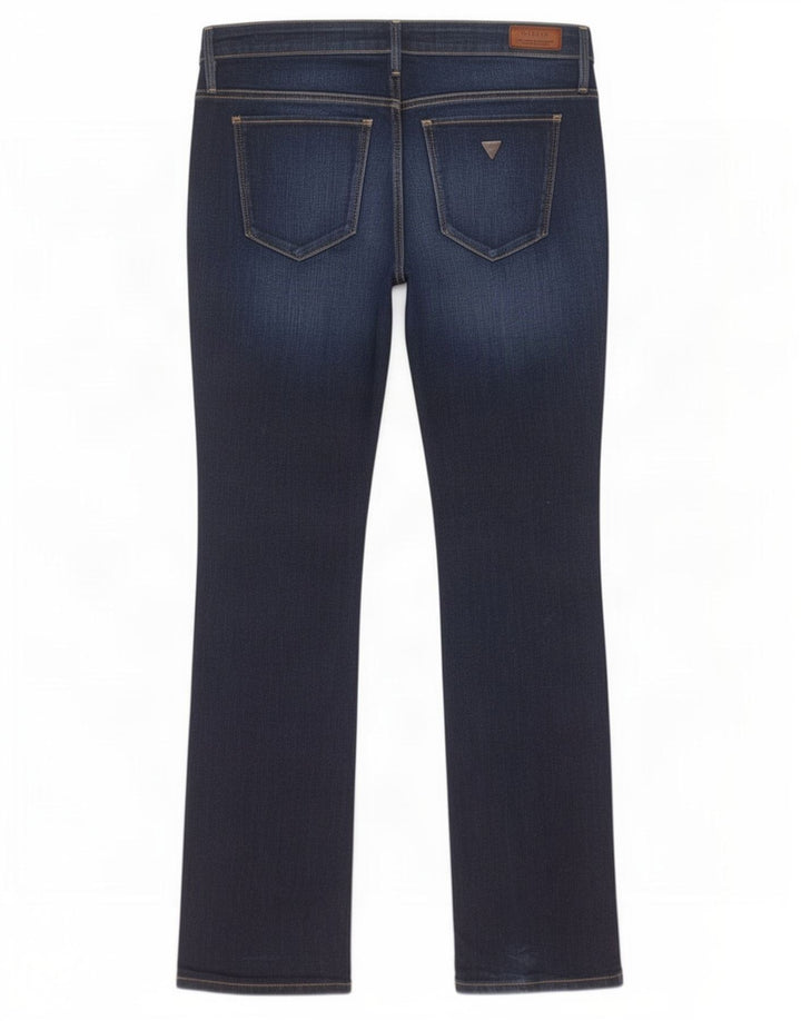 Vaqueros Guess Mujer Low Bootcut W29 L33 Algodón Azul Marino