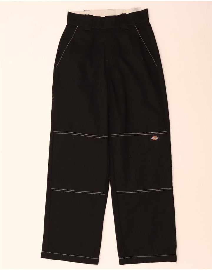 Dickies Pantalón cargo recto para hombre W24 Poliéster negro