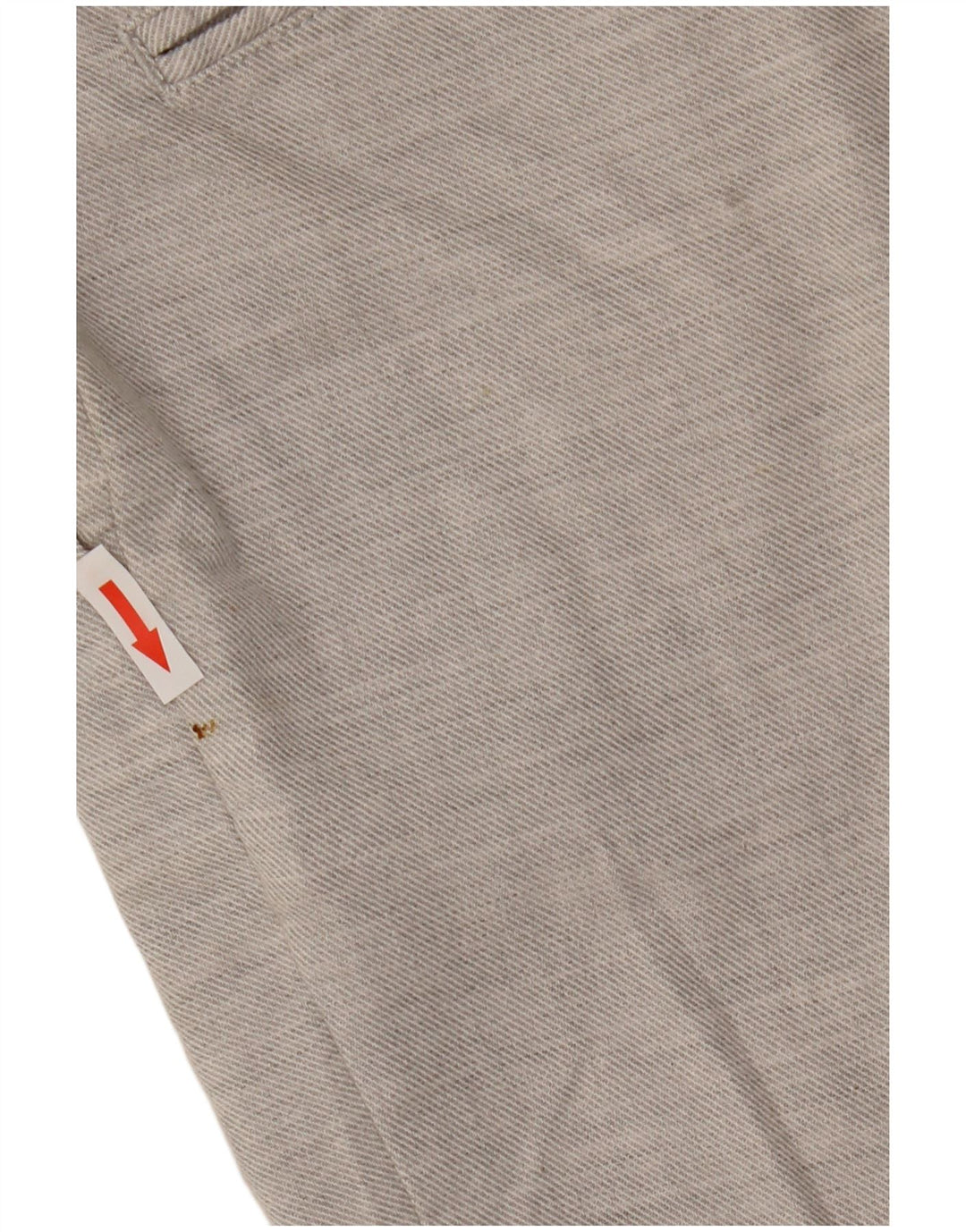 Zara Mens Chino Shorts Pequeño W30 Gris