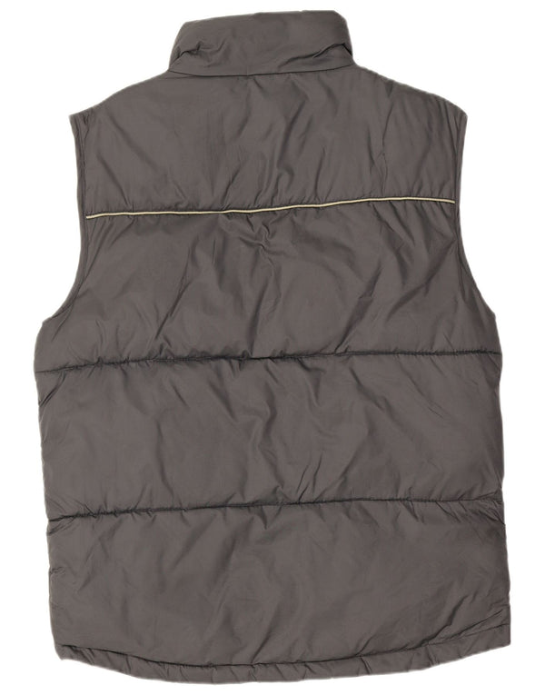 Jack & Jones Chaleco acolchado para hombre UK 44 Nylon gris medio