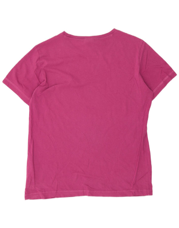 Champion Camiseta gráfica para mujer Top UK 18 XL Algodón morado