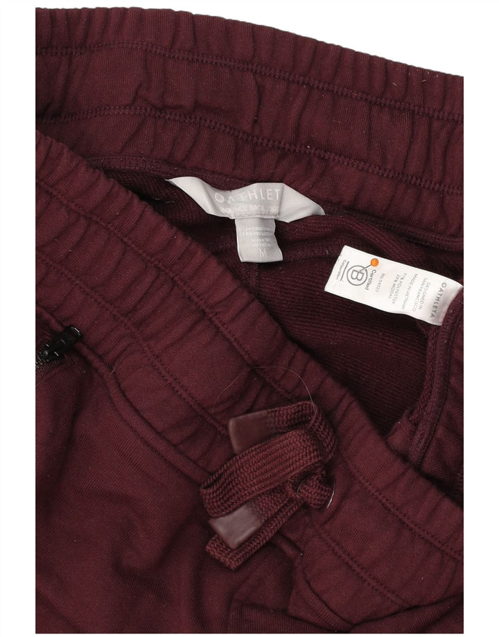 ATHLETA Pantalones de chándal para mujer Joggers UK 44 Medio Borgoña Poliéster
