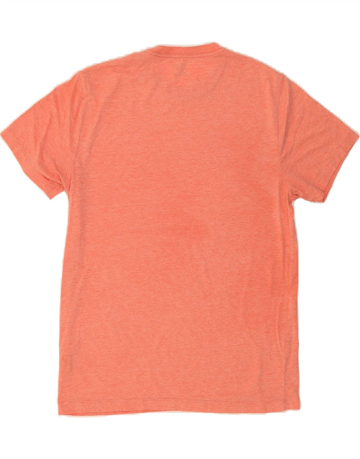 J. CREW Womens T-Shirt Top UK 14 Medium Orange Cotton Vintage J. Crew and Second-Hand J. Crew from Messina Hembry 