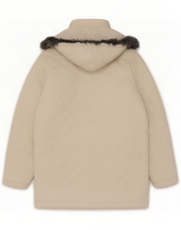 Chaqueta acolchada con capucha Wampum para mujer UK 18 XL Blanco