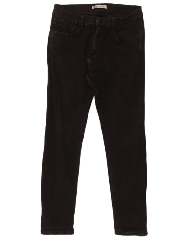 Zara Jeans ajustados para hombre EU 44 Large W34 L32 Negro