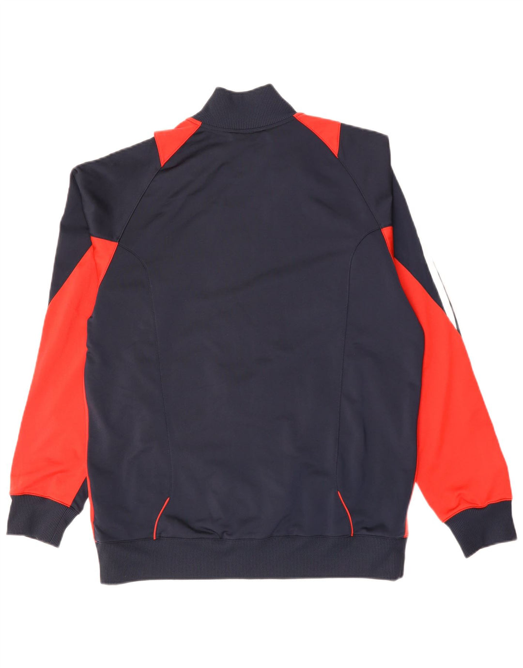 Adidas - Chaqueta de chándal para hombre, talla 42/44, poliéster, color azul marino