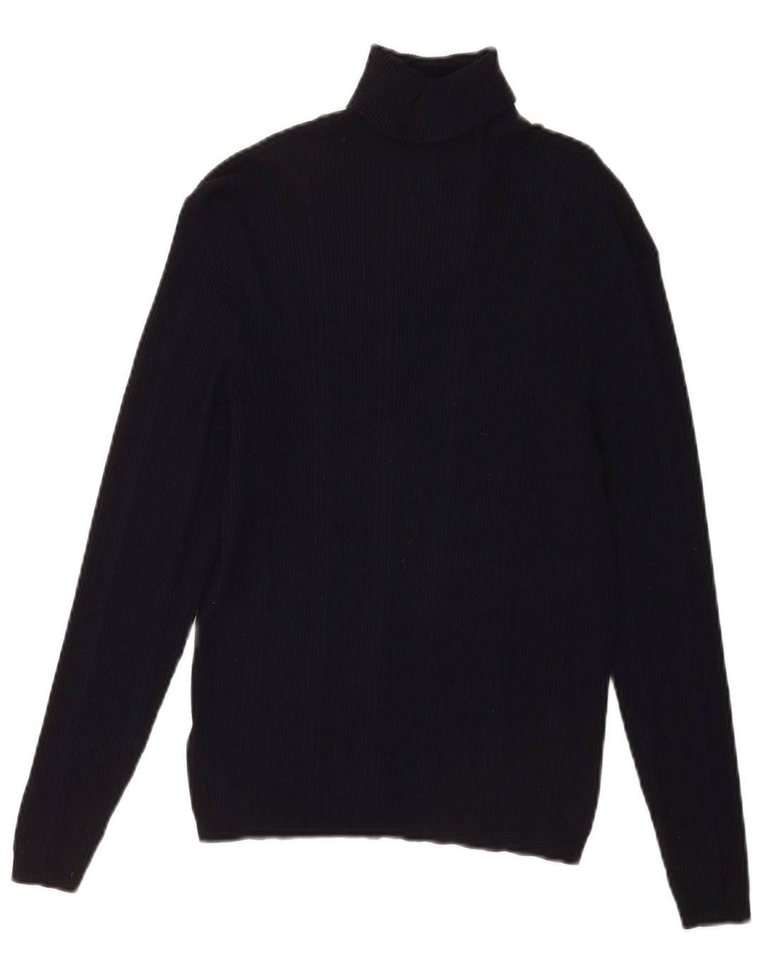 Marks & Spencer - Jersey con cuello vuelto para mujer, talla 40, talla M, color azul marino