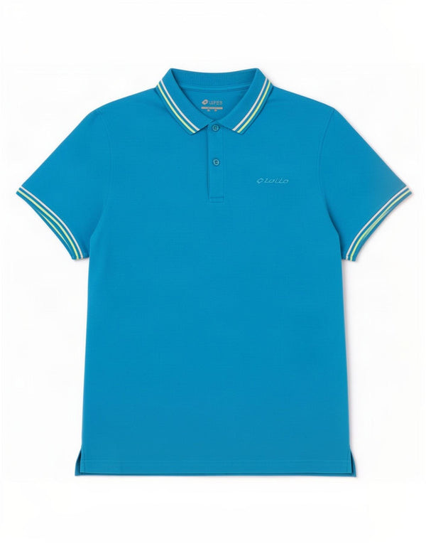 Lotto Life's Polo Hombre XL Azul Rayas