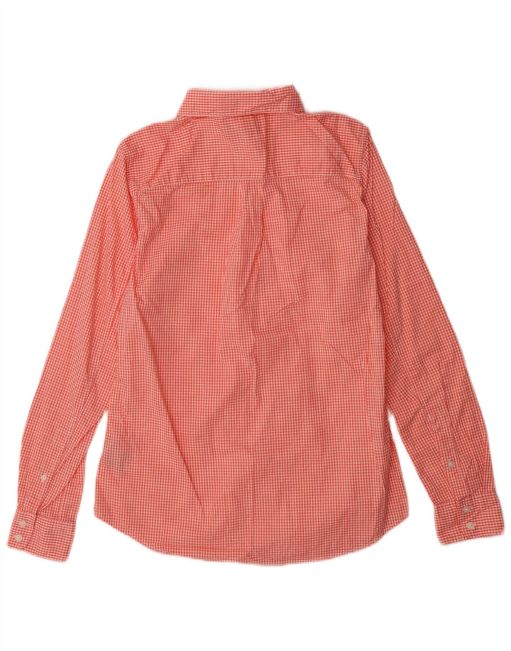 Camisa Gap para mujer UK 10 Small Red Gingham Cotton