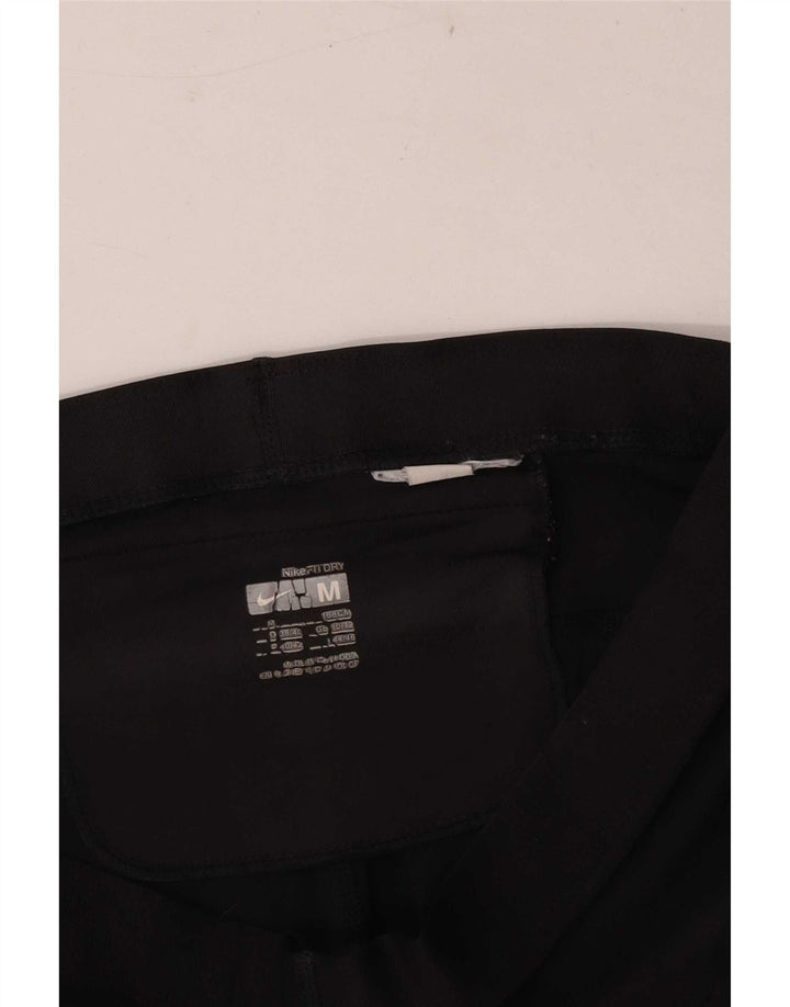Nike - Leggings capri para mujer, talla 40 a 40, poliéster negro mediano