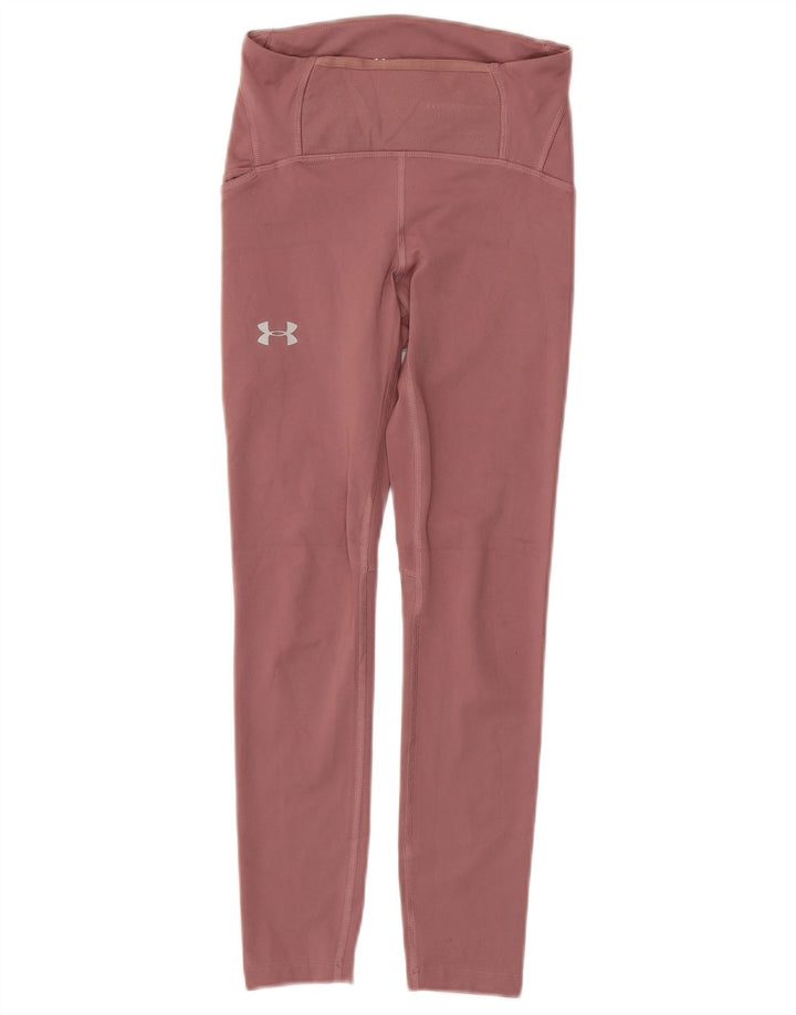 UNDER ARMOUR Leggings Heat Gear para mujer Reino Unido 4 XS Rosa