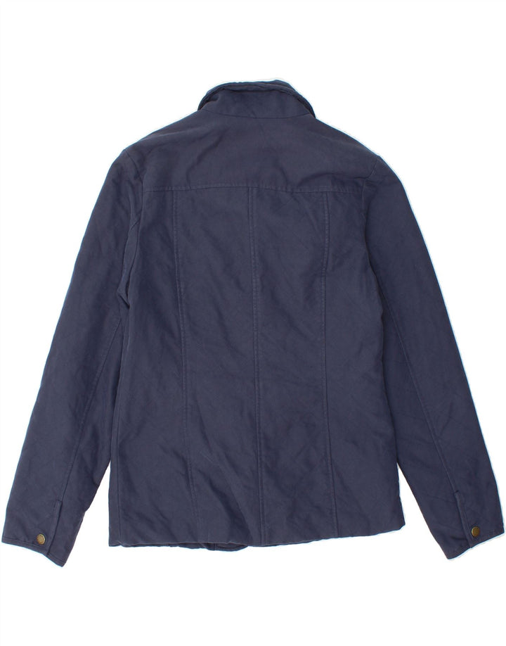 ORVIS Womens Quilted Jacket UK 10 Small Navy Blue Polyester Vintage Orvis and Second-Hand Orvis from Messina Hembry 