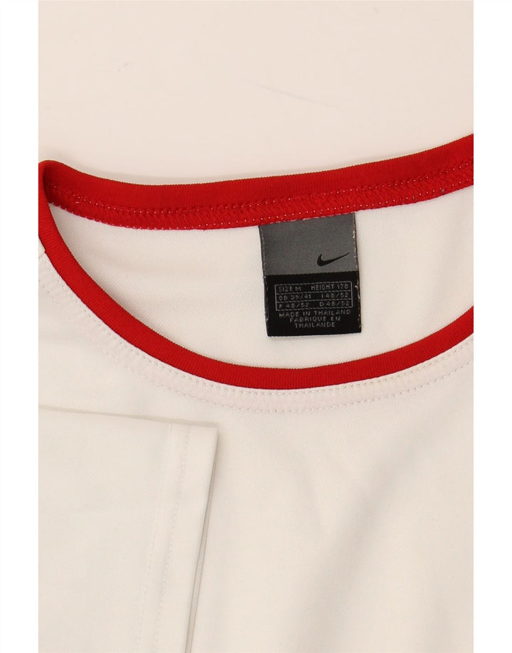 Camiseta NIKE Hombre Top Medium Blanco Colorblock