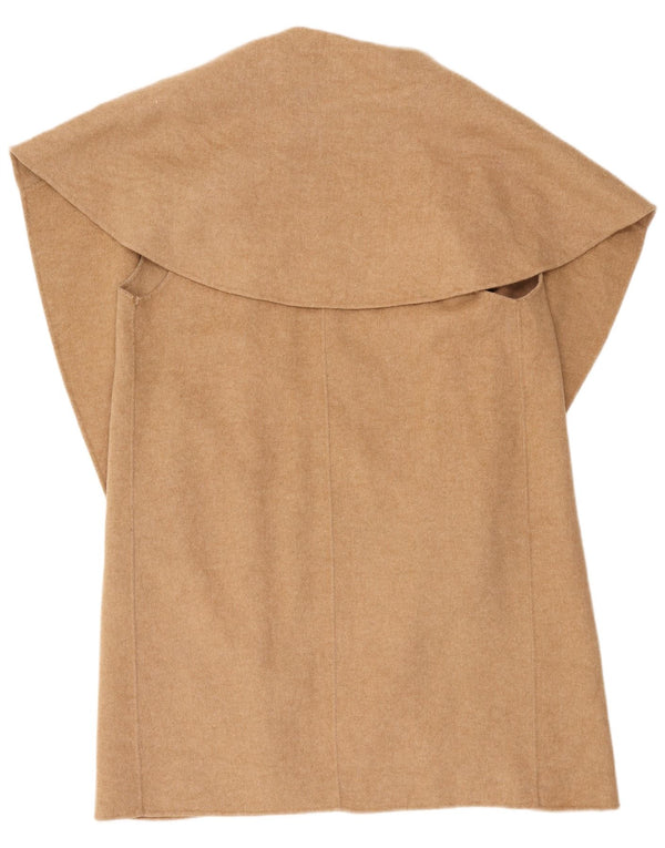 Zara Mujer Suéter Cárdigan Largo Extragrande UK 44 Medio Beige