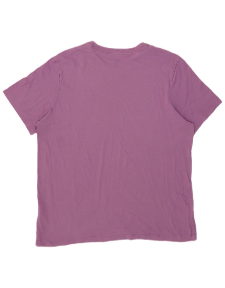 Camiseta Nike Hombre Top XL Morado Algodón