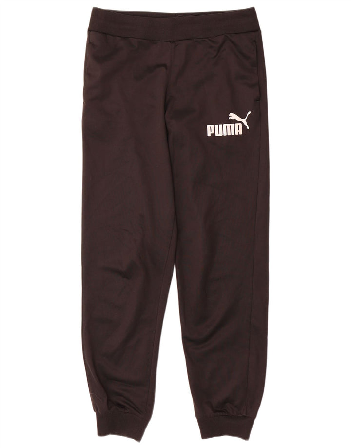 PUMA Pantalón de chándal para niño Joggers 13-14 años Negro Poliéster