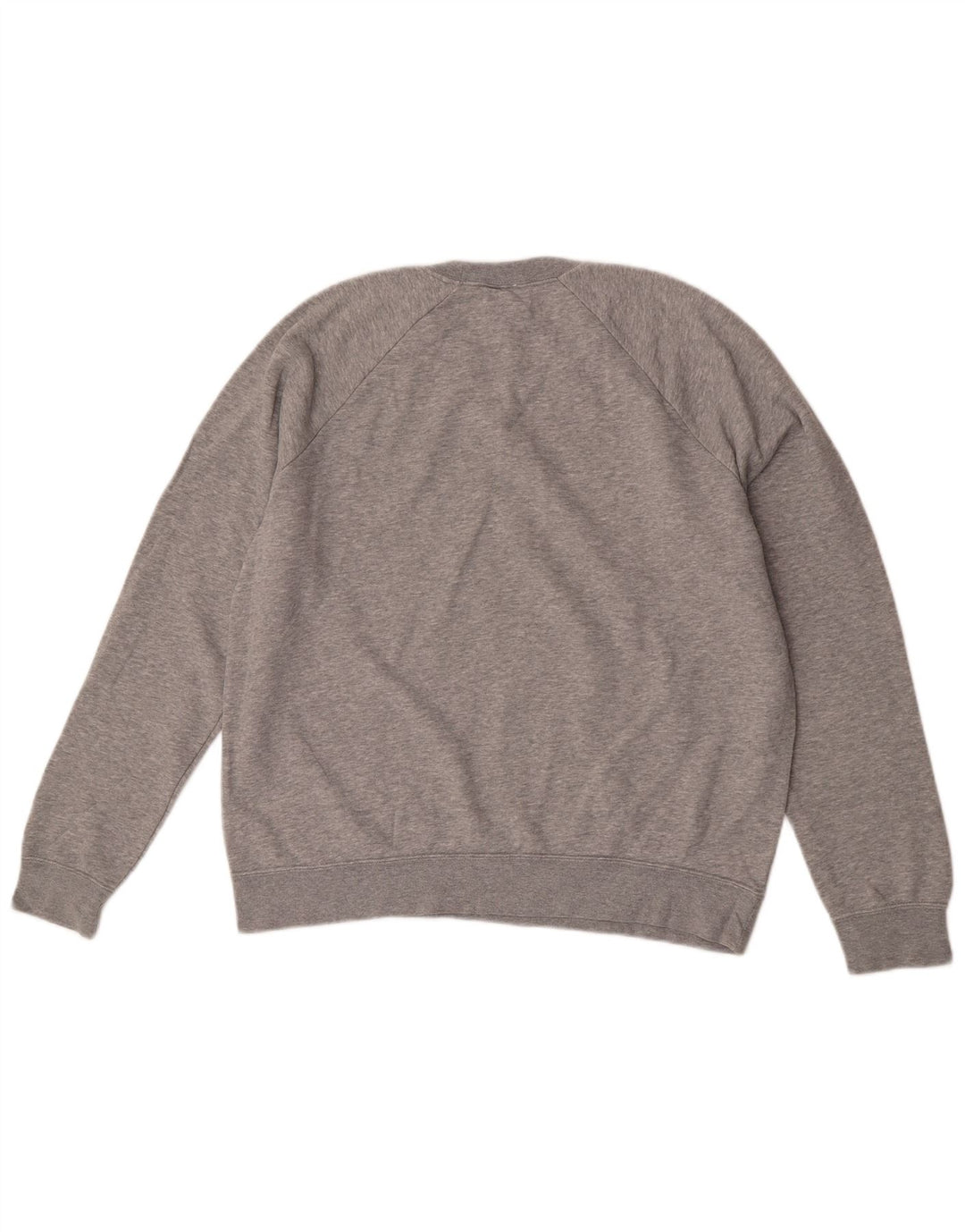 Nike - Sudadera tipo jersey para hombre, talla grande, algodón moteado gris