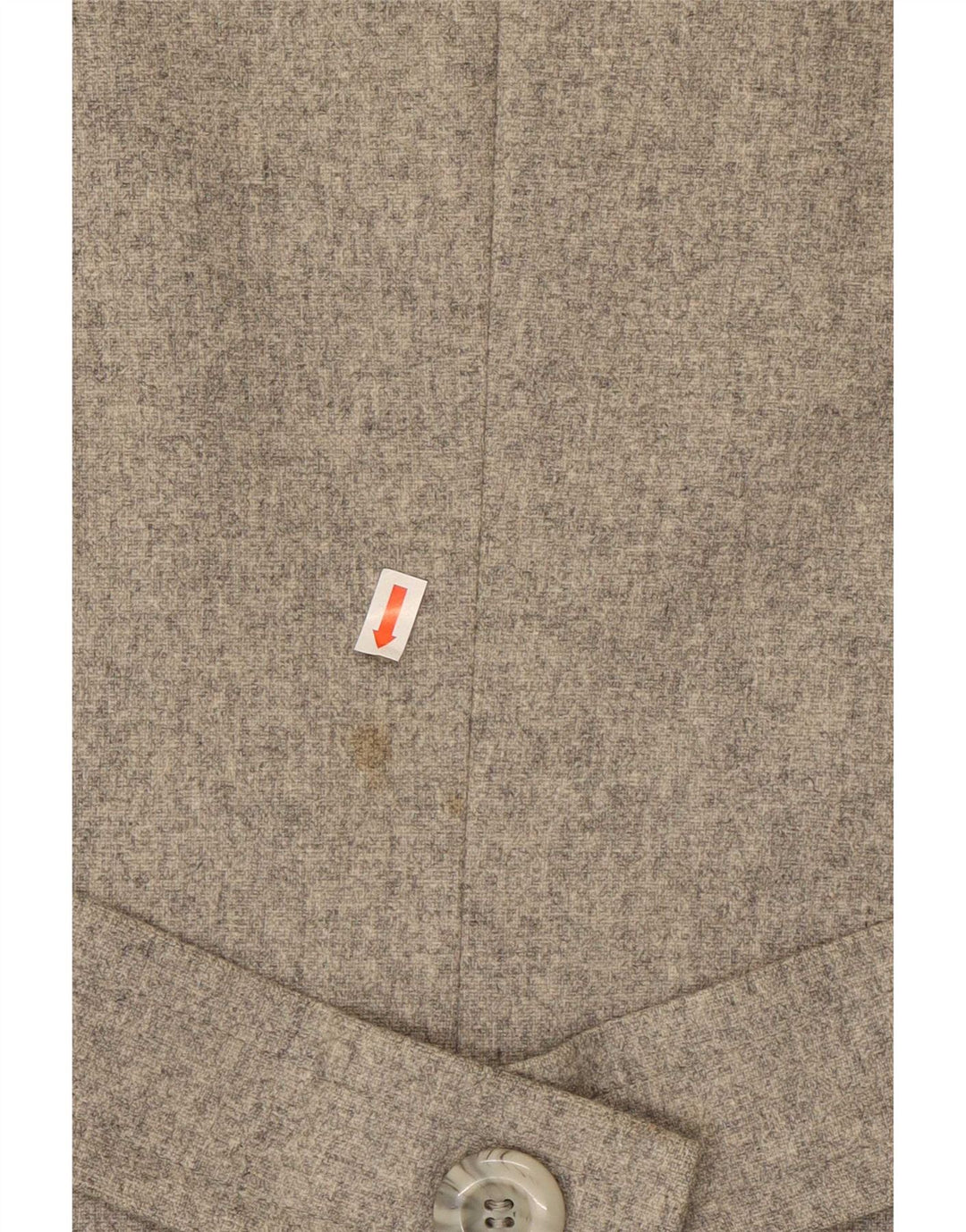 Topshop Abrigo para mujer UK 40 Lana gris medio