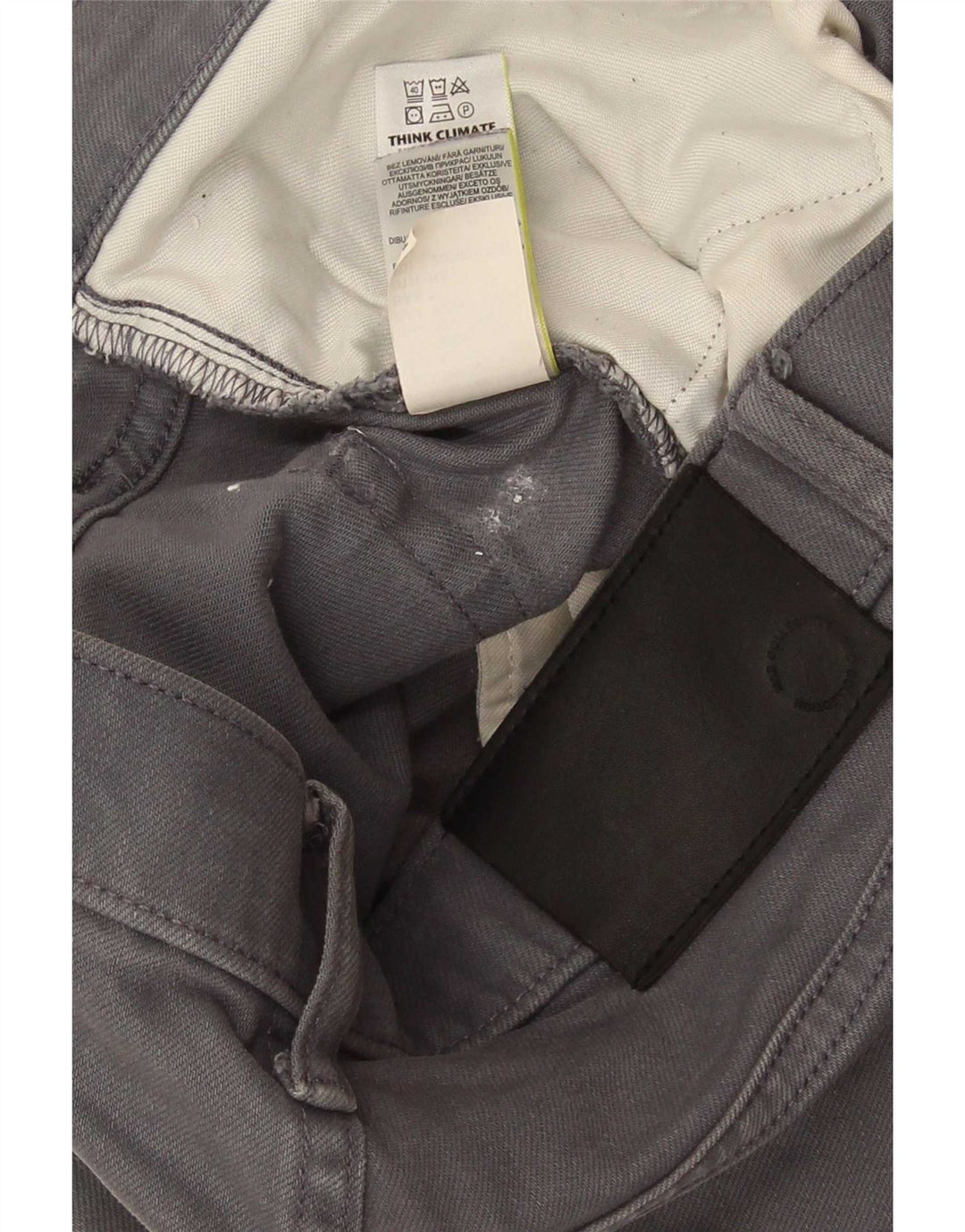 Marks & Spencer Vaqueros ajustados para hombre W32 L33 Algodón gris
