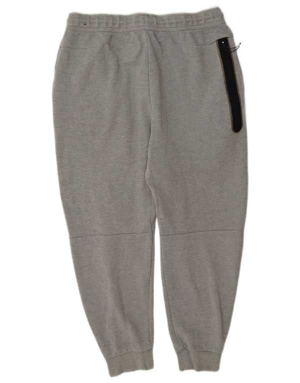 Nike - Pantalones de chándal para hombre, color gris, algodón