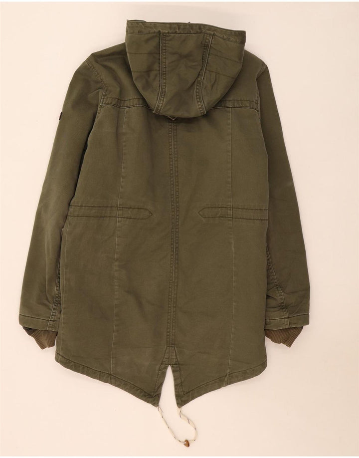 Tommy Hilfiger Chaqueta Parka con Capucha para Hombre UK 36 Small Khaki