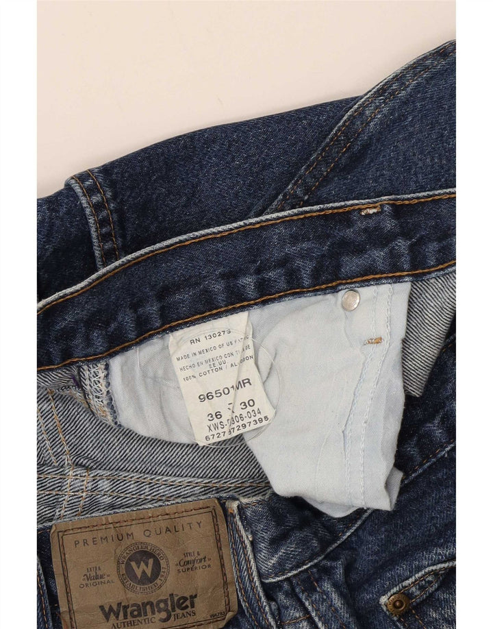 Vaqueros Wrangler Hombre Rectos W36 L30 Algodón Azul